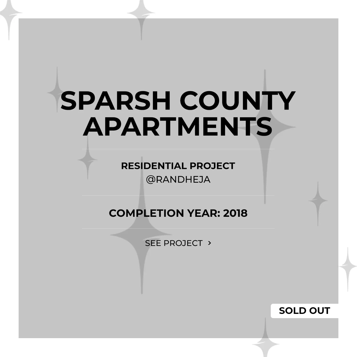 Sparsh County Apartments